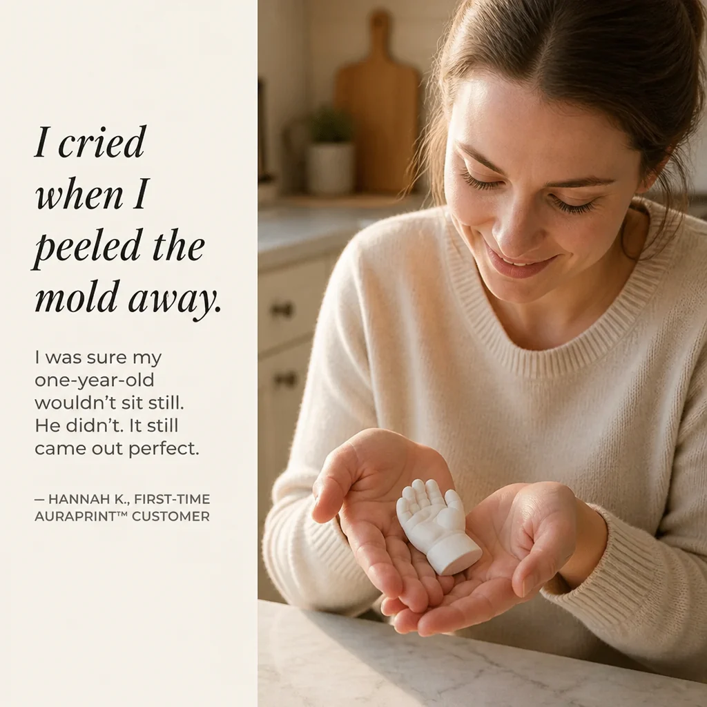 AuraPrint™ — Cast Your Family's Hands Into a Sculpture That Outlives the Camera Roll - Image 8