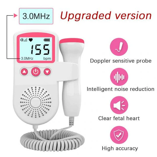 Baby Heartbeat Monitor — Feel Your Baby's Love with Every Beat - Image 2