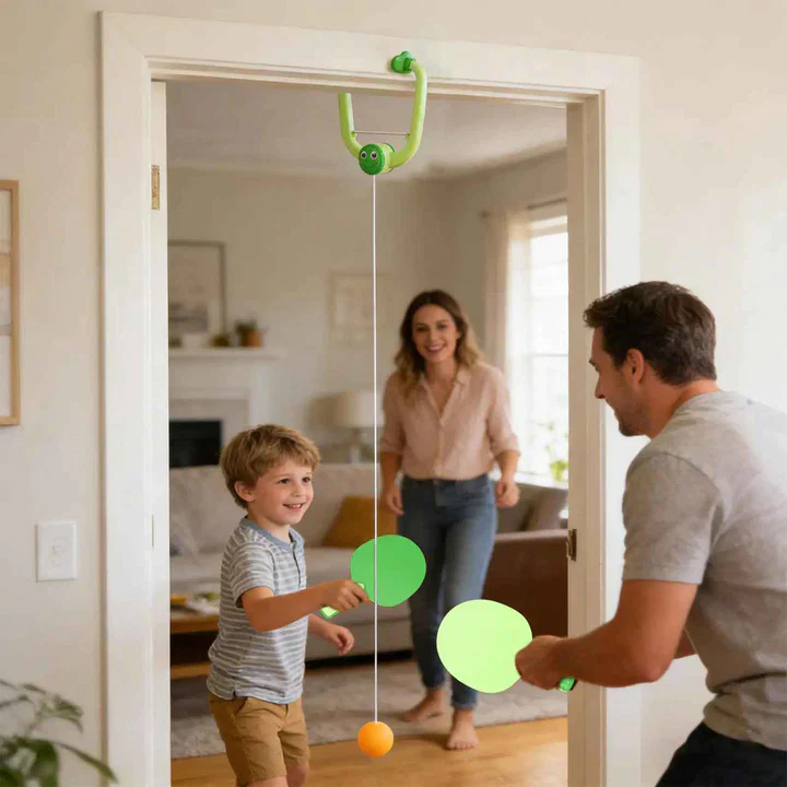 Ball Trainer for Door Frame - Reflex Game System - Image 3