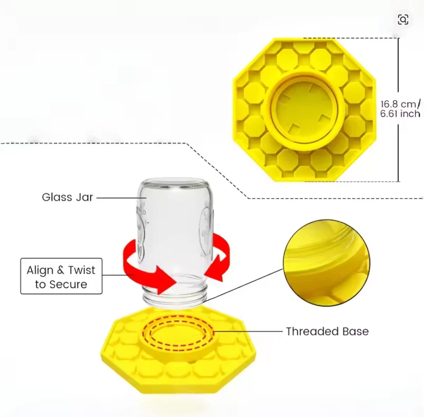 BeeSafeWell Bee Waterer with Safety Features - Image 8