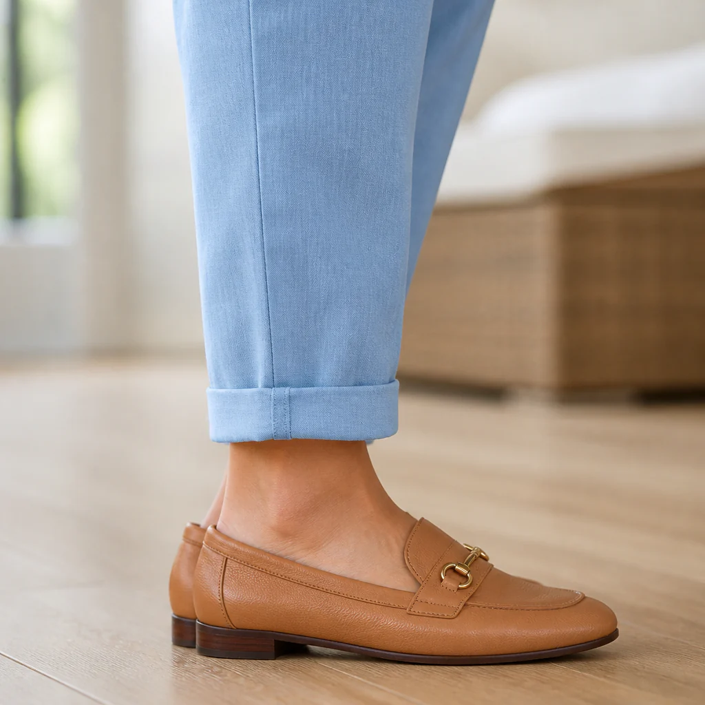BellaSilk™ – Relaxed Cotton-Linen Tapered Pants with Drawstring Waist - Image 7