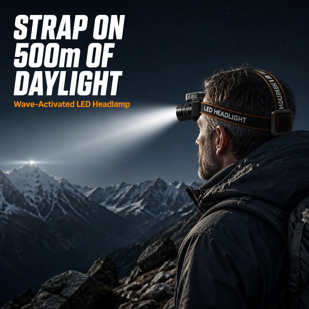 BlazeBeam™ — Light Up 500 Meters With A Single Hand Wave