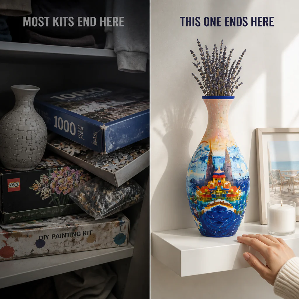 BloomCraze™ — Snap 160 Pieces Into a Porcelain-Look Vase That Holds Real Flowers - Image 2