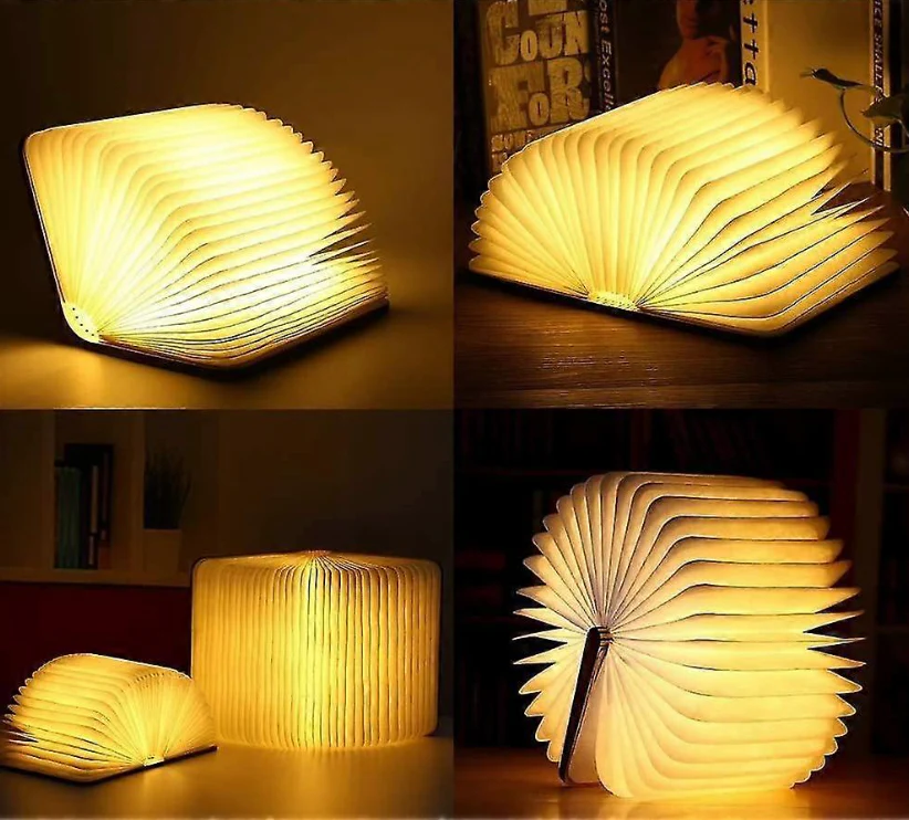 BookGlow | Foldable Wireless LED Book Lamp with USB Battery | Mood Lighting - Image 4