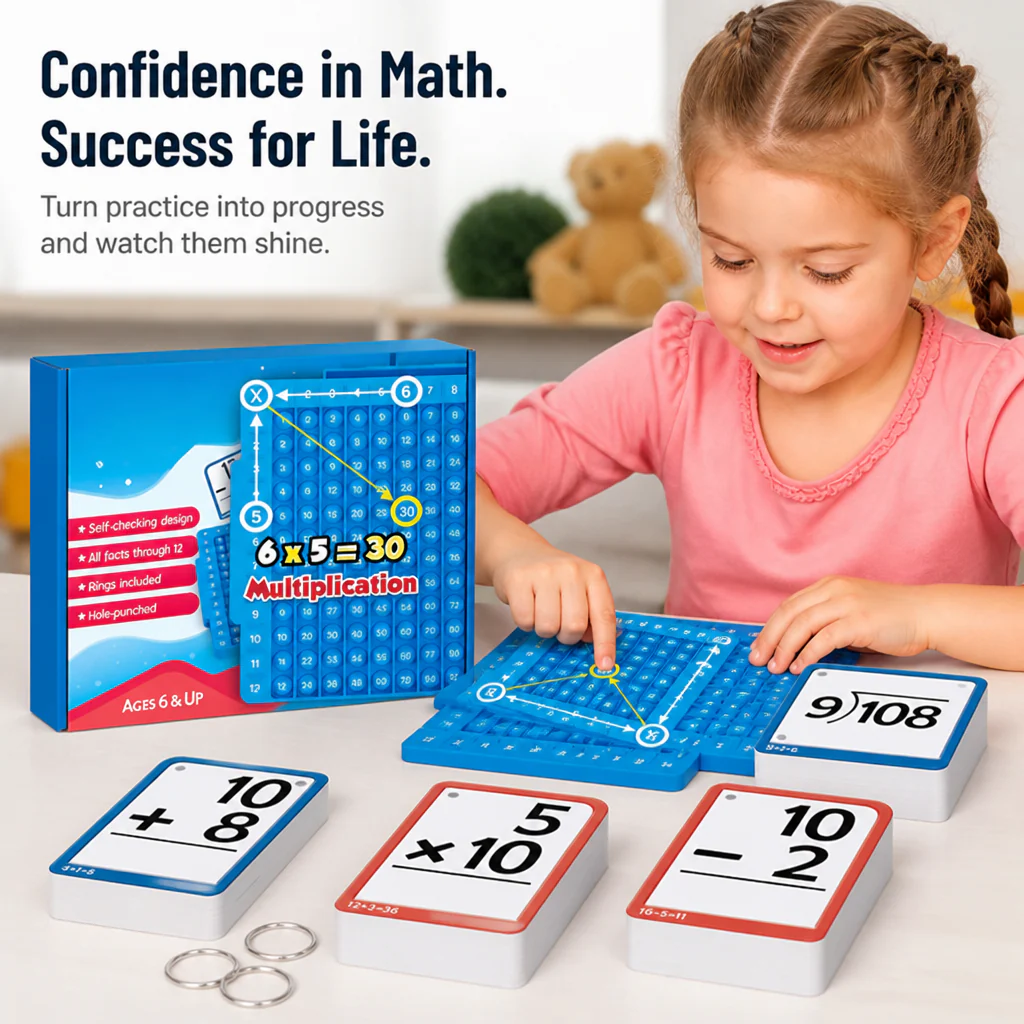 BrainSpark™ Mastery Kit — Ignite Your Child’s Confidence and Turn Math Into Pure Fun - Image 3