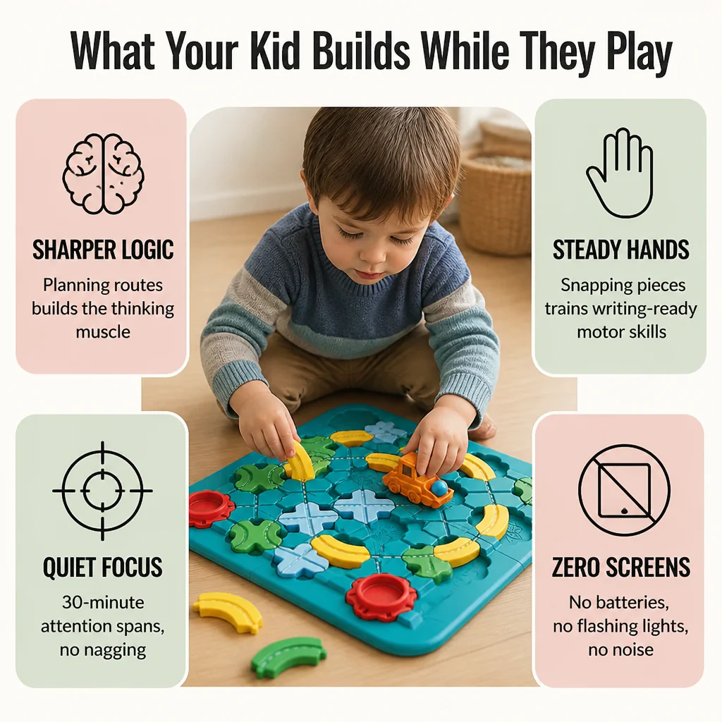BrainTrail™ Maze — Build The Track, Drive The Car, Train Tiny Brains - Image 4