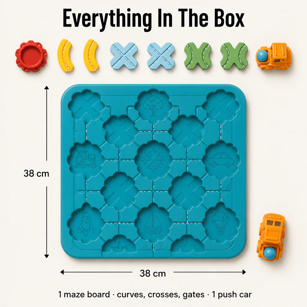 BrainTrail™ Maze — Build The Track, Drive The Car, Train Tiny Brains - Image 6