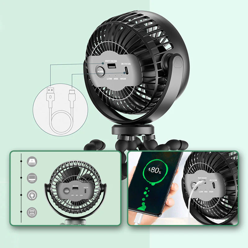 BreezeBuddy – Keep Your Baby Cool and Calm with Customized Quiet Comfort - Image 5