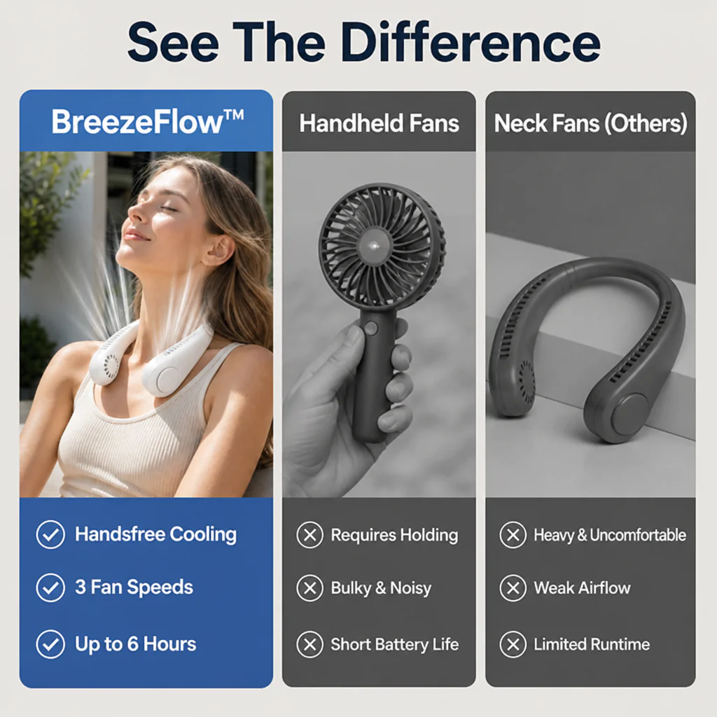 BreezeFlow™ — Unleash Instant, All-Day Freedom from Sweat and Heat - Image 5