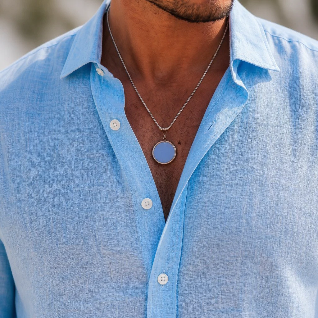 BreezeForma™ – Lightweight Breathable Long-Sleeve Button-Up Summer Shirt - Image 4