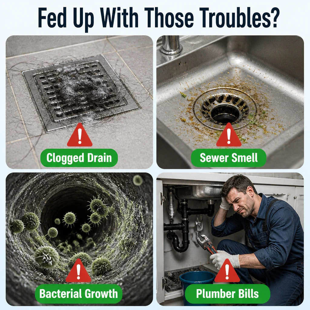 BreezeMaxPro™ — Dissolve Stubborn Drain Clogs and Wipe Out The Rotten Smell - Image 2