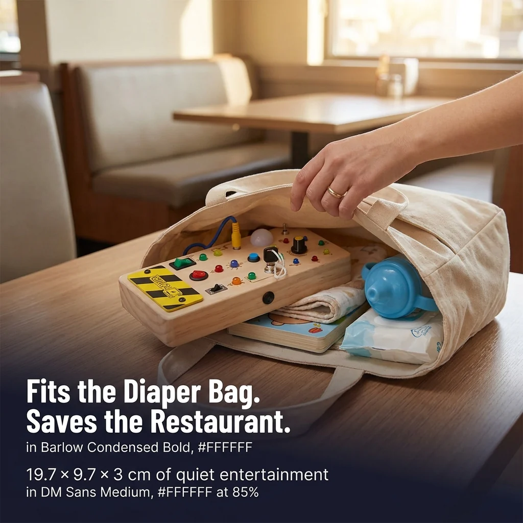 BrillioPlay™ — Give Tiny Hands Real Switches, Lights and Music to Master - Image 5