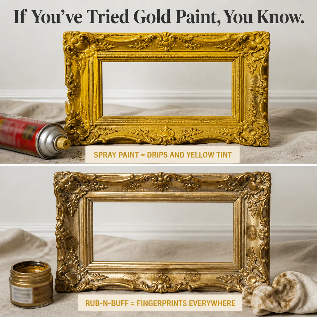 BrilliqueGlo™ — Brush On Gilded Gold That Makes Thrift Finds Look Like Antiques - Image 2