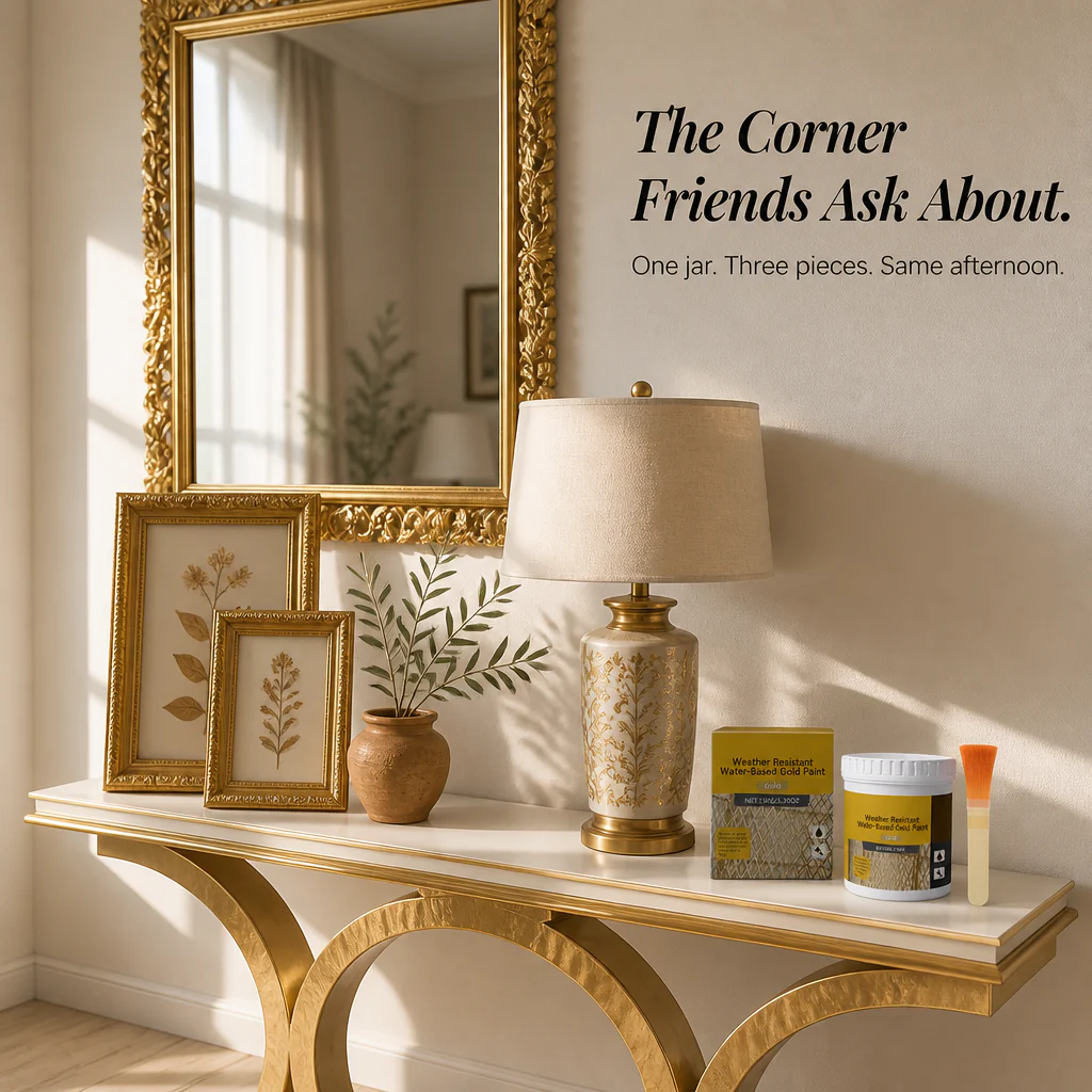 BrilliqueGlo™ — Brush On Gilded Gold That Makes Thrift Finds Look Like Antiques - Image 6