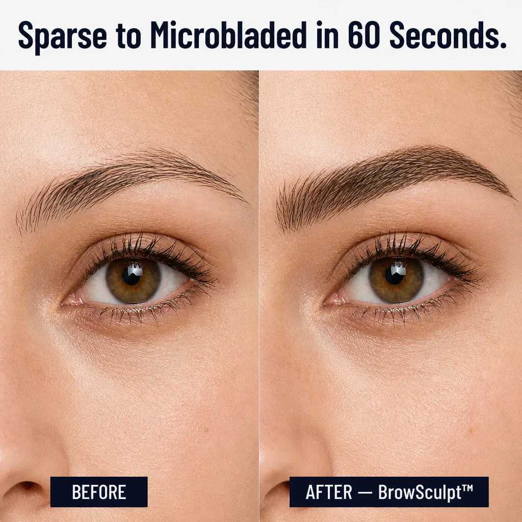 BrowSculpt™ — Brush On Hair-Like Microblade Brows In Under 60 Seconds Flat - Image 4