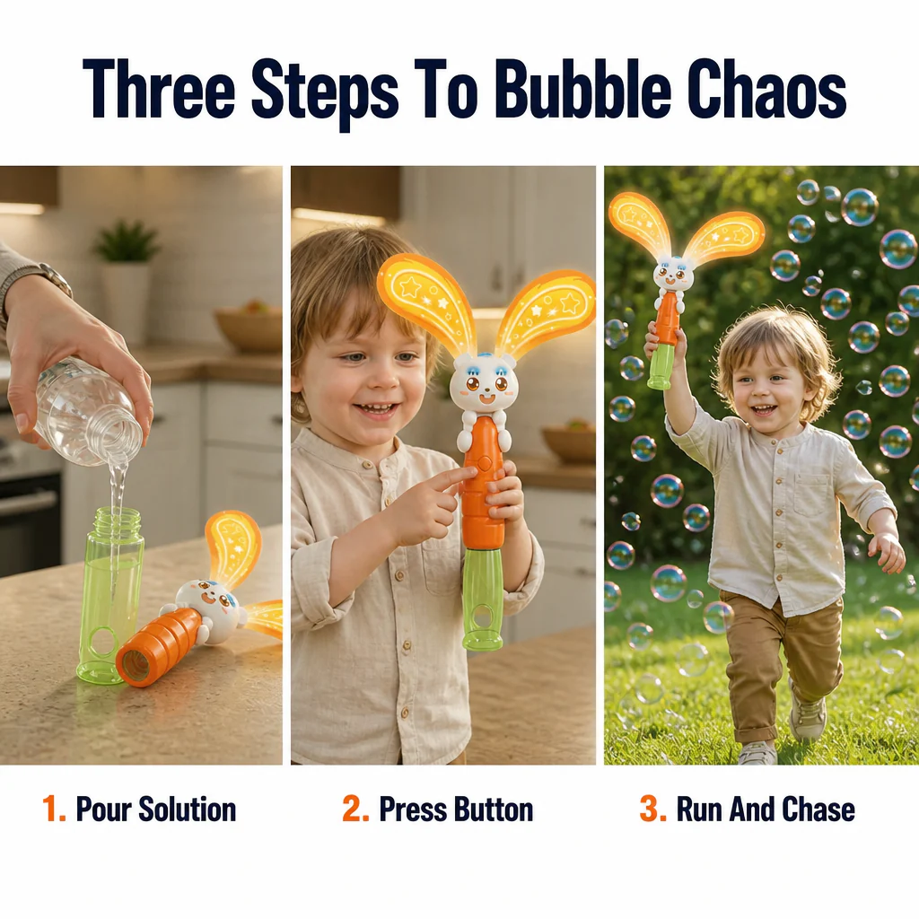 BubbleBliss™ — Pull Kids Off the iPad With Glowing One-Click Bubble Play - Image 5