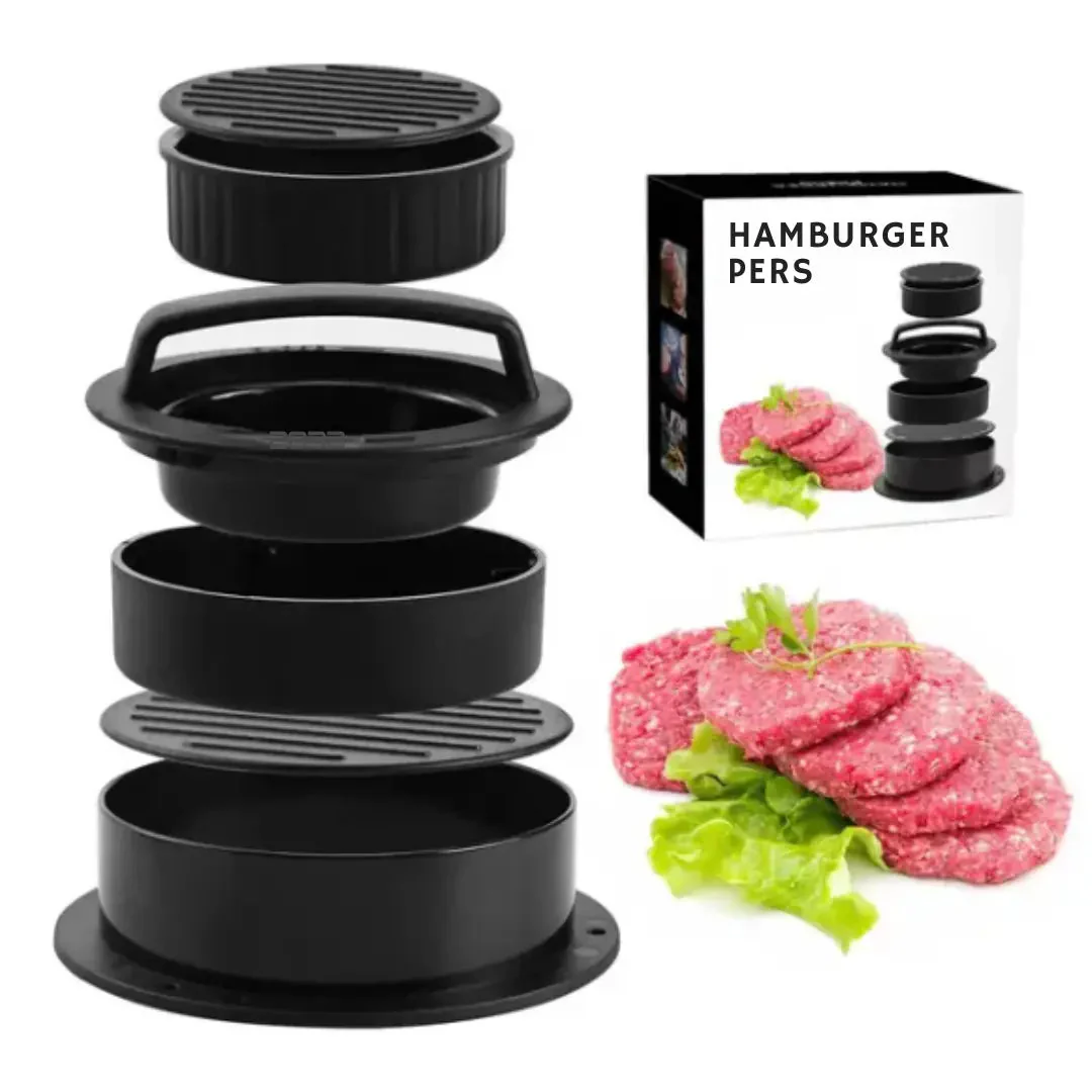 Burger Press with Twist Lock for Ideal Patties - Image 2