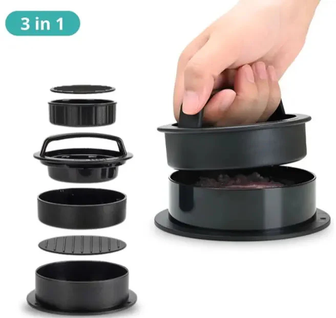 Burger Press with Twist Lock for Ideal Patties - Image 3