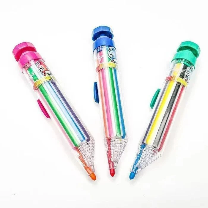 Buy One Get One Free | Colorful Kids Pen – 8 Colors in One Smart Tool - Image 4