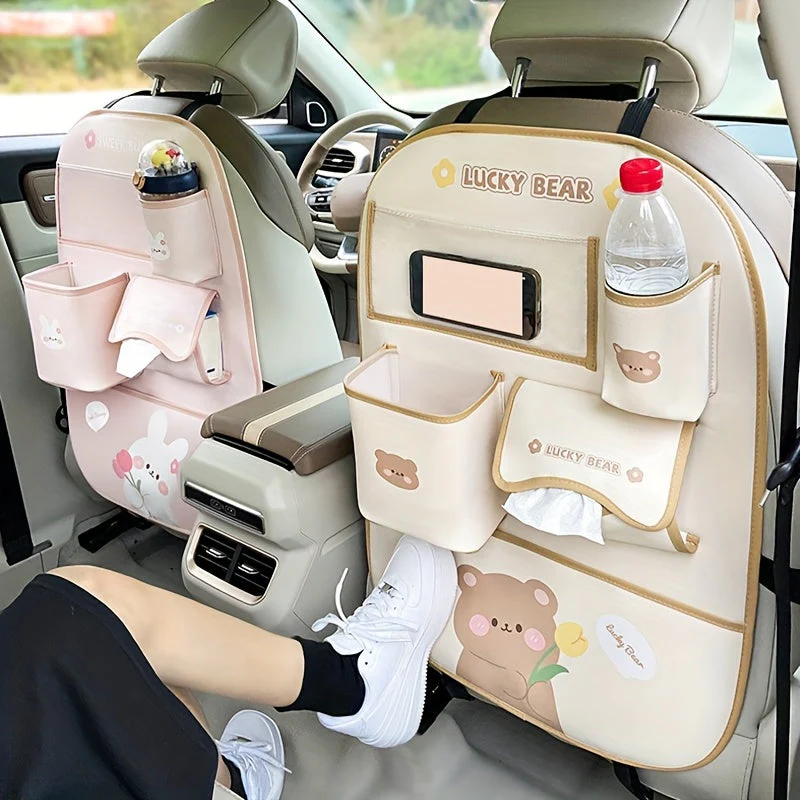 Car Back Seat Organizer with Multiple Compartments - Image 5