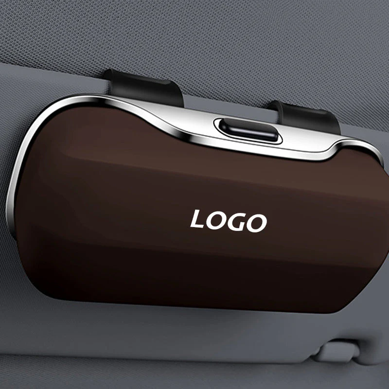 Car Sunglasses Case with Sun Visor Clip - Image 8