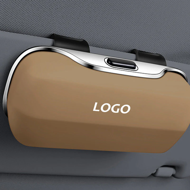 Car Sunglasses Case with Sun Visor Clip - Image 9