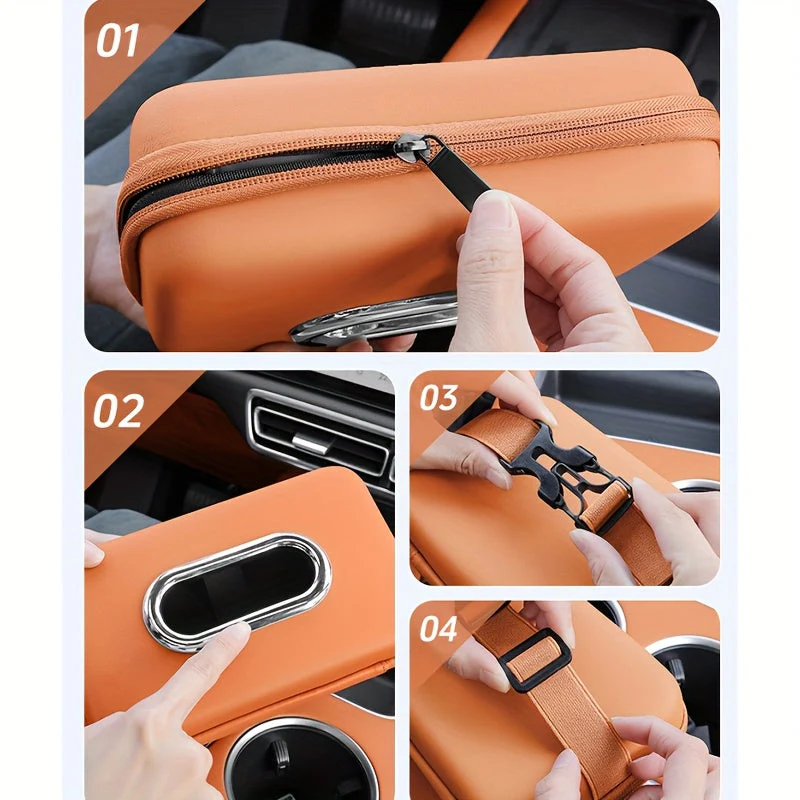 Car Tissue Dispenser and Organizer - Image 2