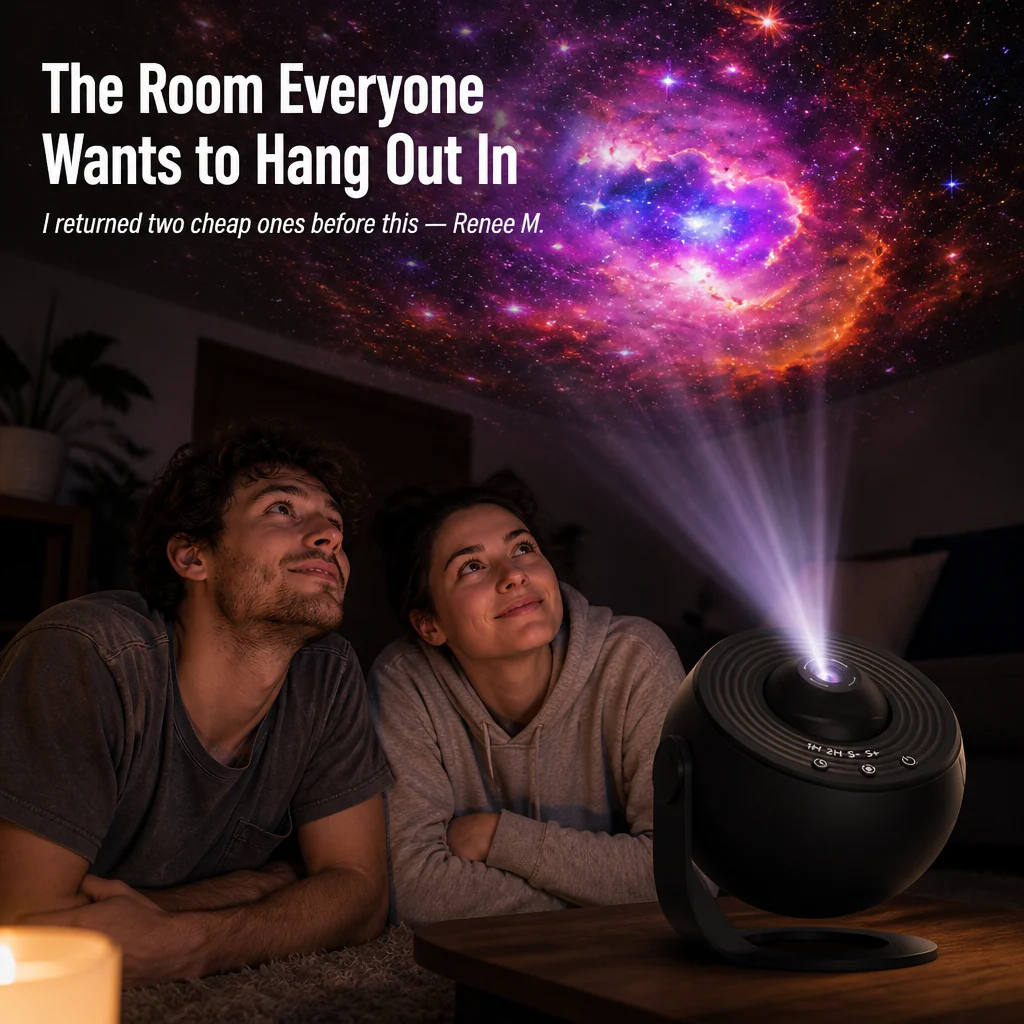 CelestiWave™ — Turn Any Room Into a Planetarium With 13 Real Galaxy Discs - Image 6