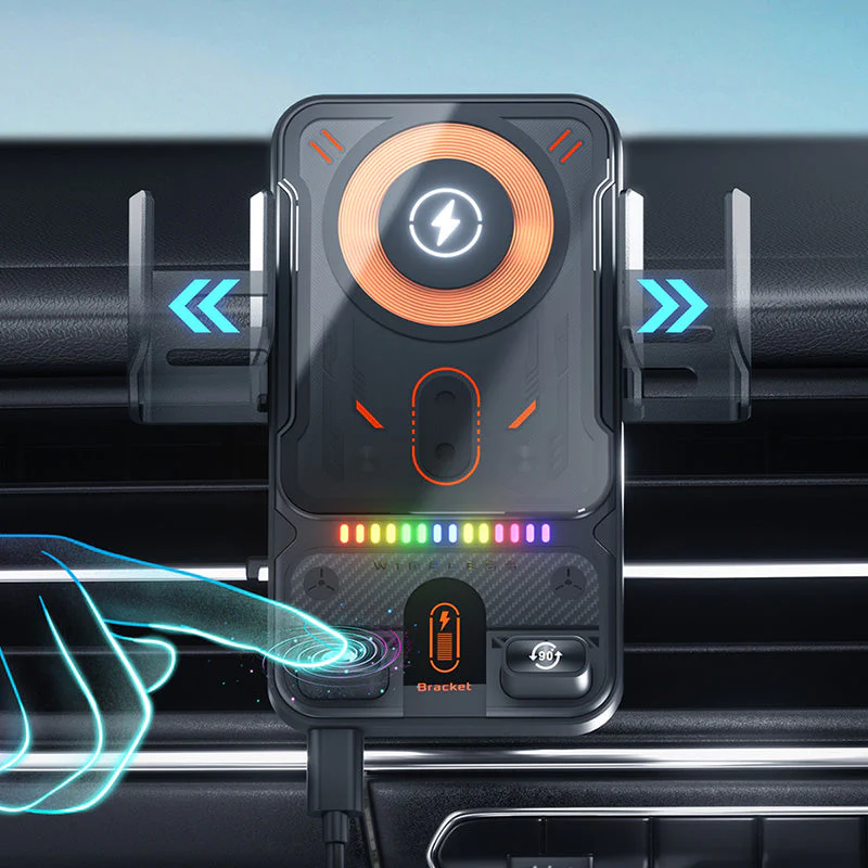 ChargeCruze™ — Grip, Charge & Drive Hands-Free with 15W Auto-Clamp Power - Image 7