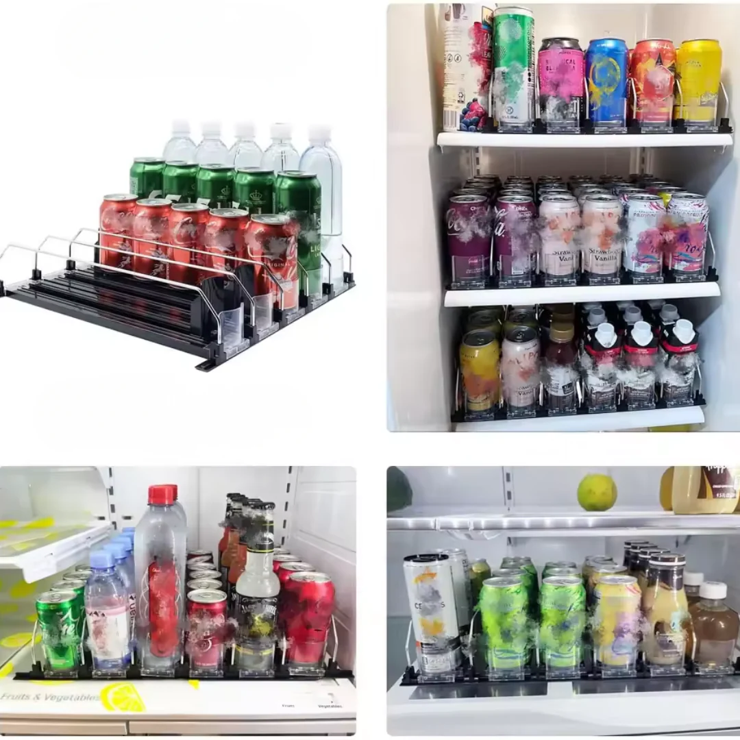 Chill Glide Organizer — Effortlessly Access and Arrange Your Beverages! - Image 3