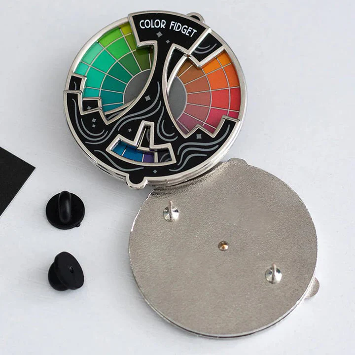 ChromoSpin Pin - The Color Wheel that Keeps Spinning - Image 3