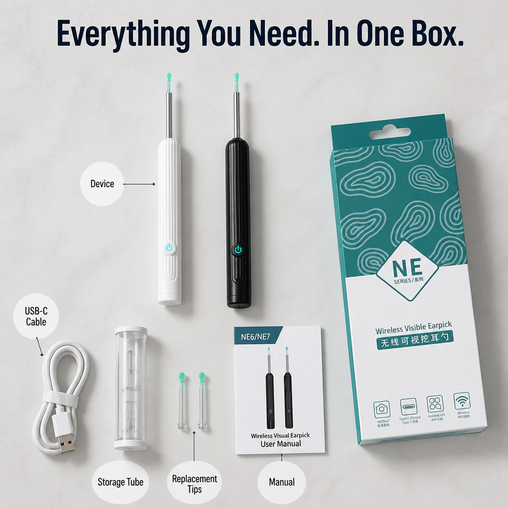 ClearWave™ — See Inside Your Ear and Pull Wax Out Without Pushing It Deeper - Image 7