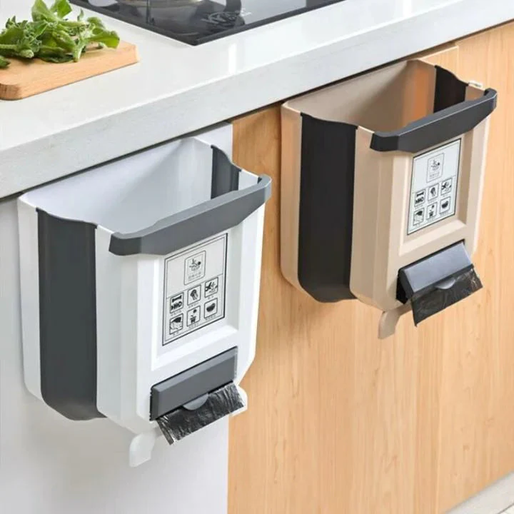 Collapsible Countertop Kitchen Trash Bin - Image 6
