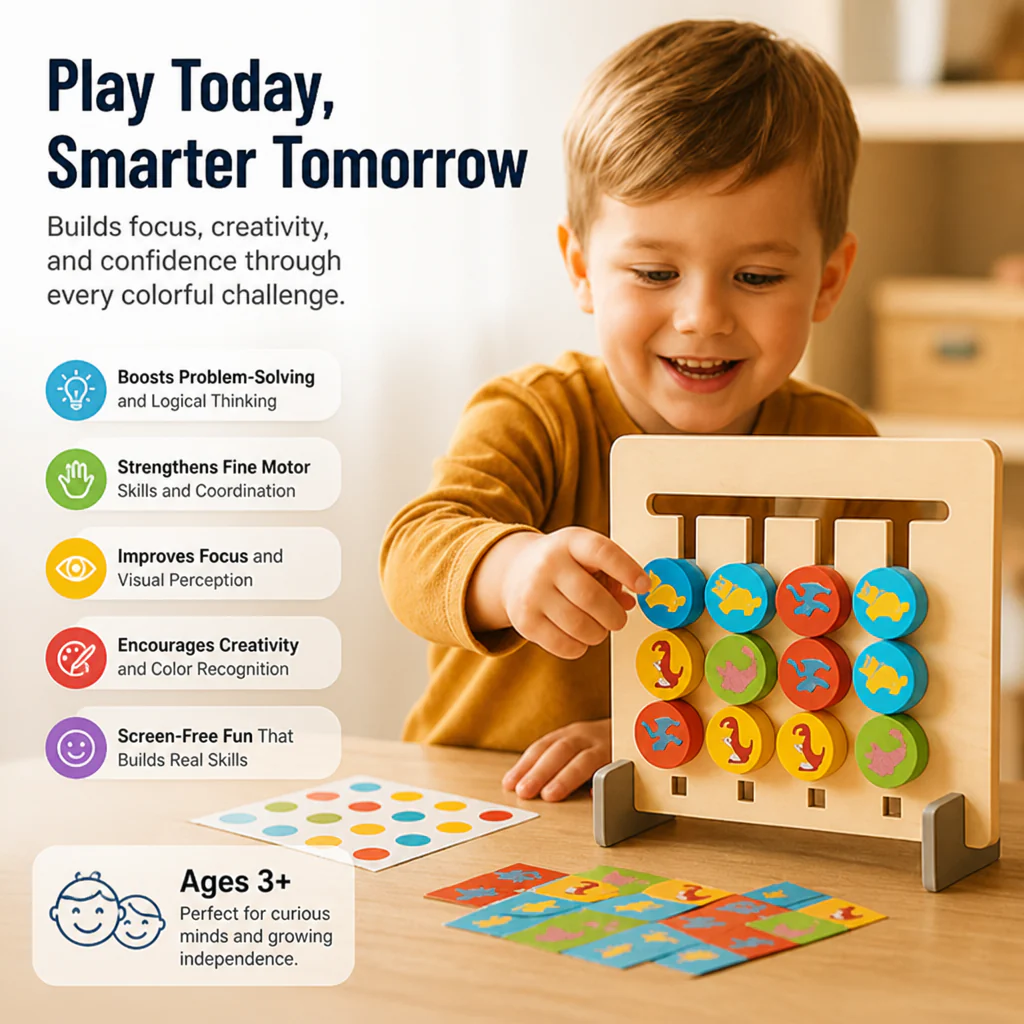 ColorCraft™ — Ignite Your Child’s Imagination and Boost Brainpower with Every Playful Challenge - Image 6