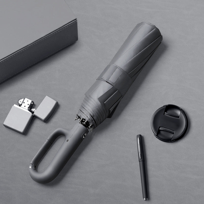 Compact Folding Umbrella with UV Protection for Sun and Rain - Image 13