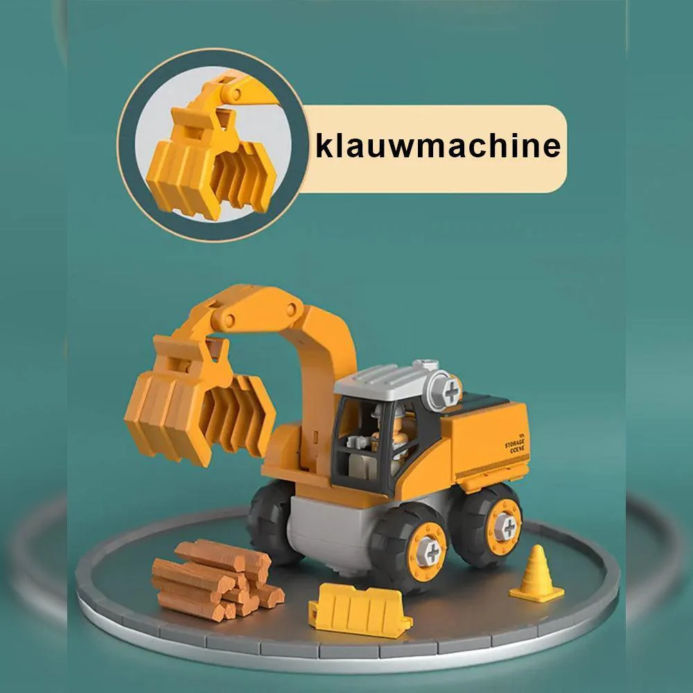 Construction Vehicle Building Set – Learning Toy for Kids - Image 9