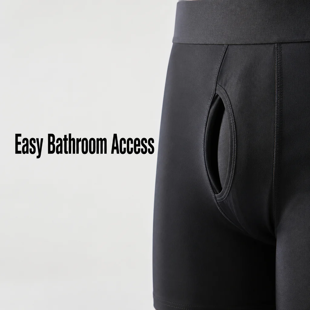 CoreForm™ – High-Waist Tummy-Control Compression Shaper Shorts for Men - Image 6