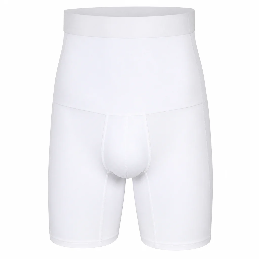 CoreForm™ – High-Waist Tummy-Control Compression Shaper Shorts for Men - Image 9