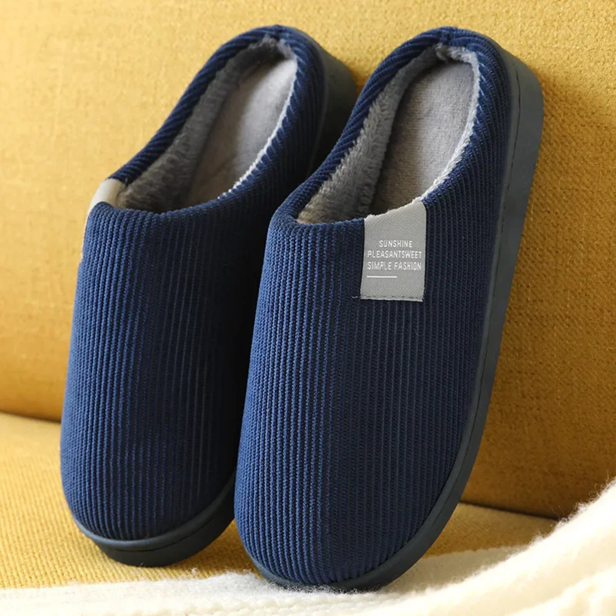 Cozy Slippers in Amber - Experience Embracing Warmth for Cold Days - Image 12