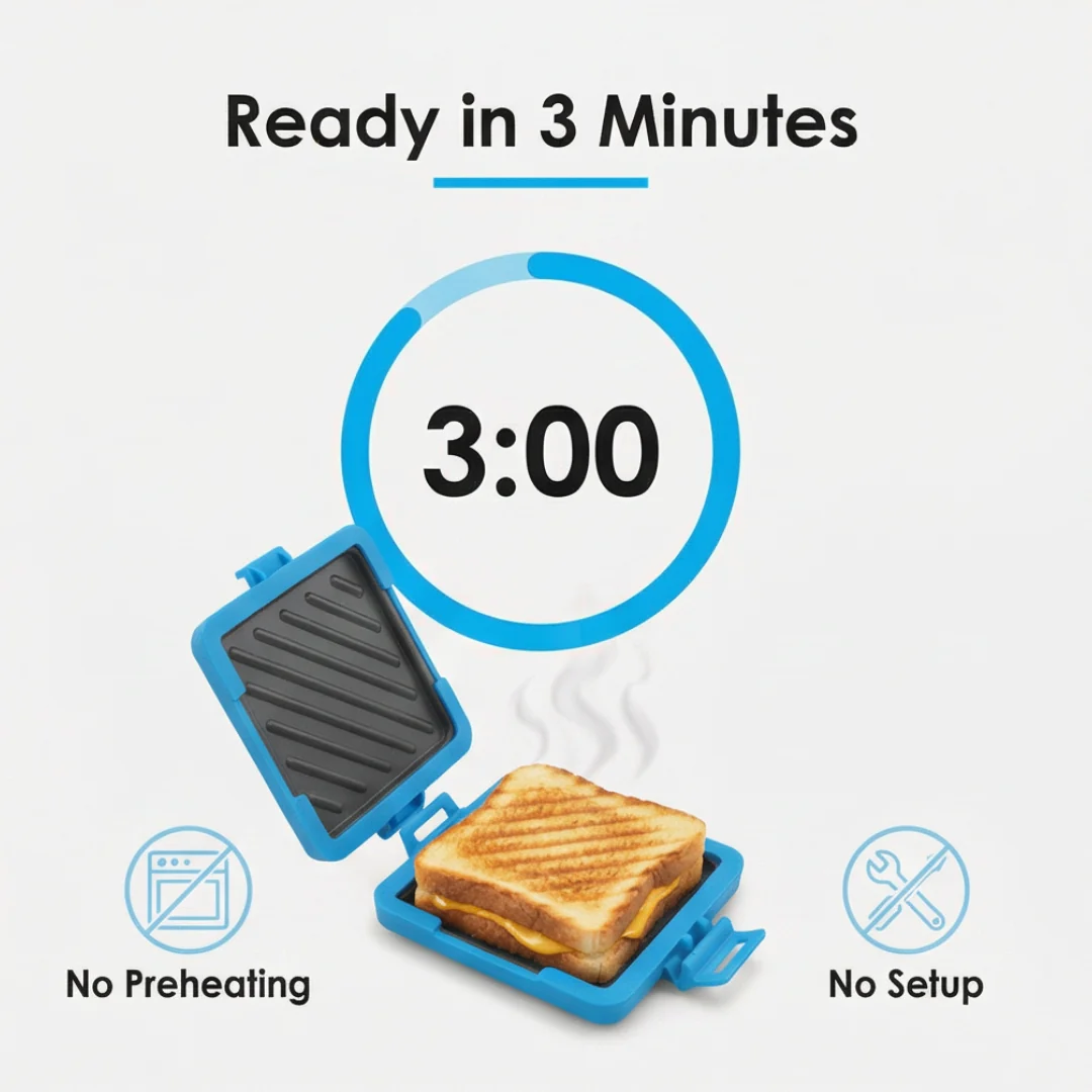 Crispy Bread Maker for Microwave – Achieve Perfect Crunch in Minutes - Image 4