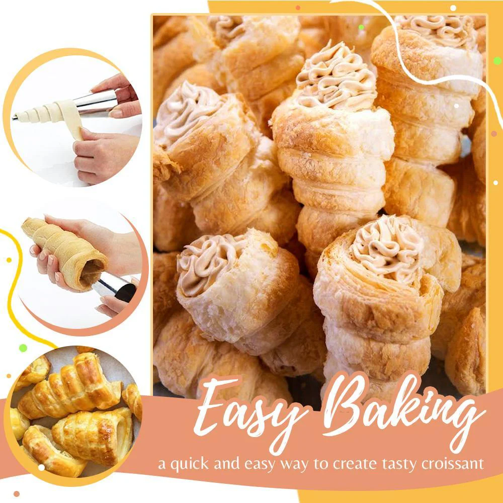 Croissant Mold for Perfectly Shaped Pastries – Heartwarming Treats - Image 3