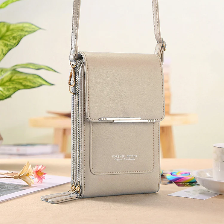Crossbody Bag with Touchscreen Window - Image 12