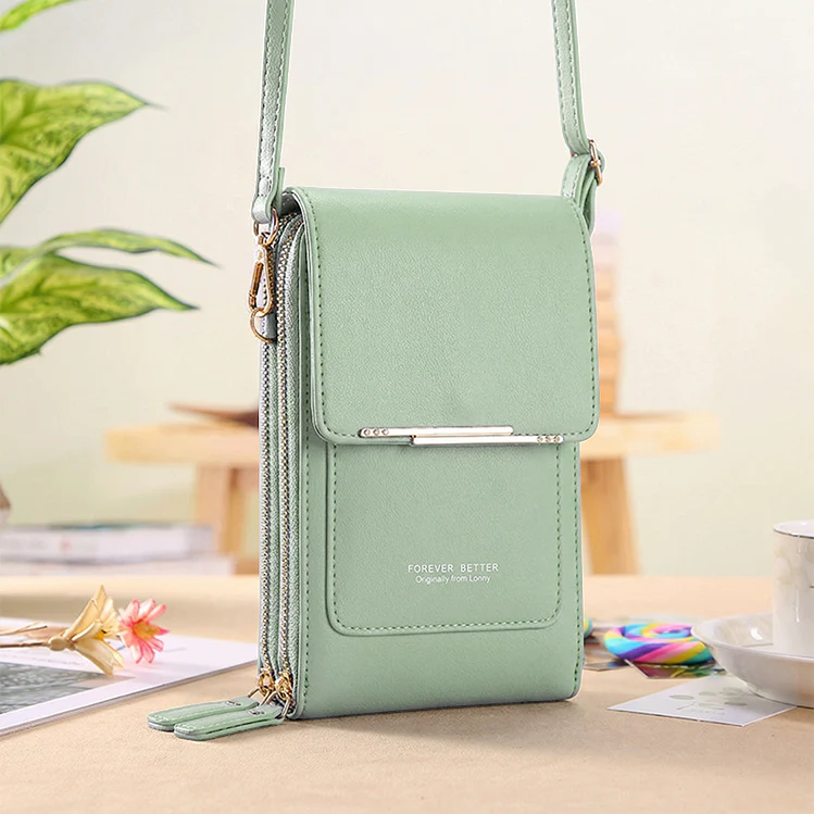 Crossbody Bag with Touchscreen Window - Image 13