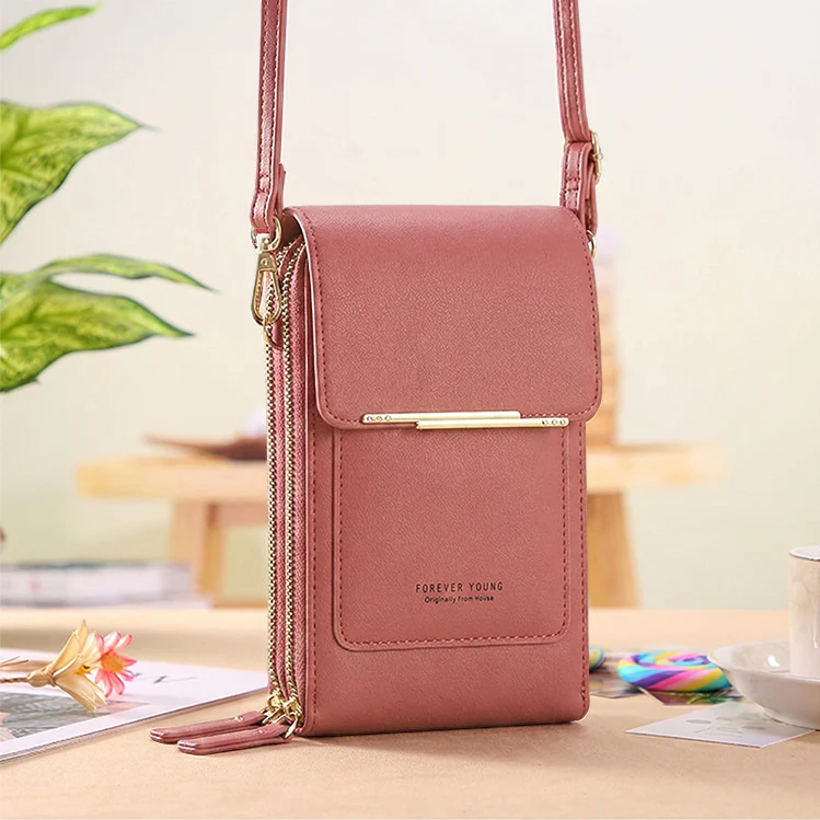 Crossbody Bag with Touchscreen Window - Image 15