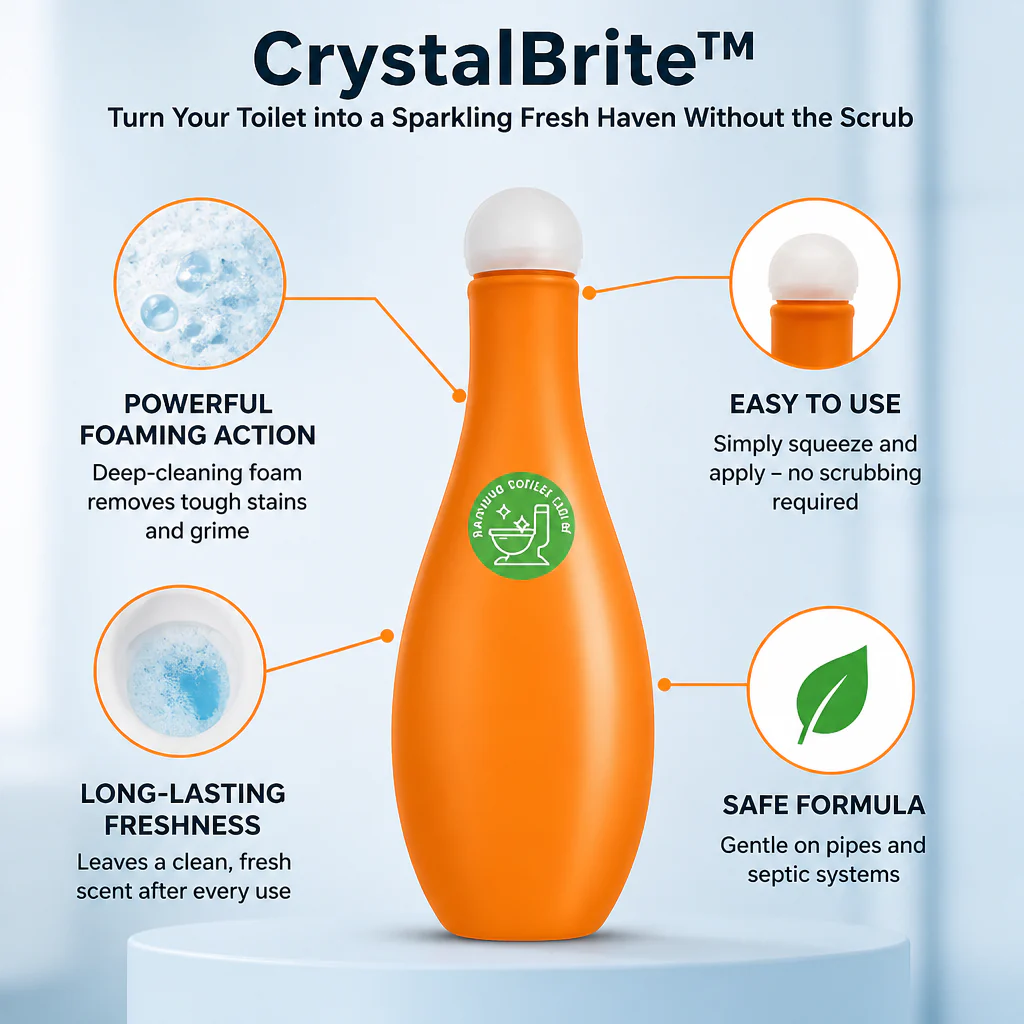 CrystalBrite™ — Turn Your Toilet into a Sparkling Fresh Haven Without the Scrub - Image 5