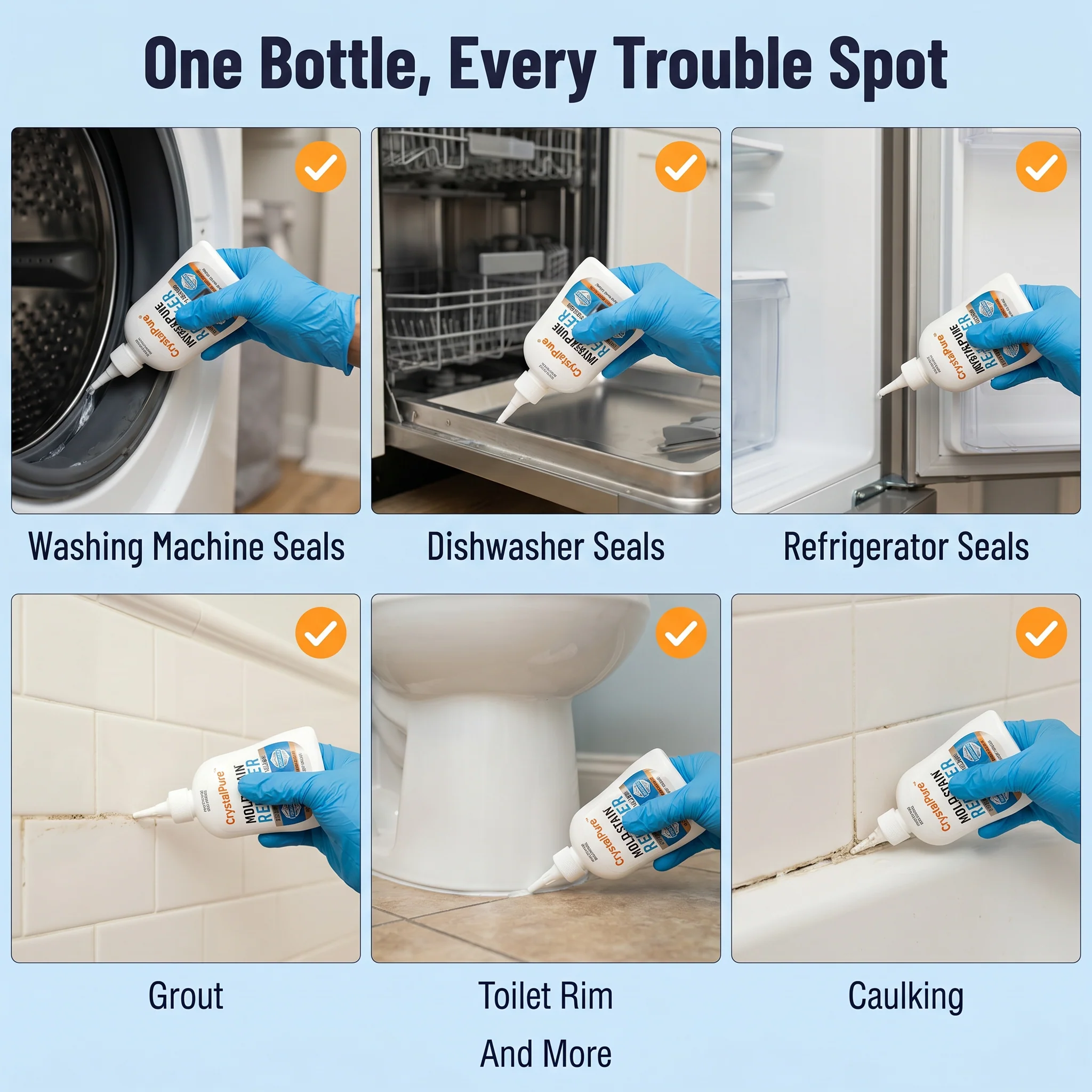 CrystalPure™ — Lift Black Mold From Washing Machine Seals & Grout in Hours - Image 5