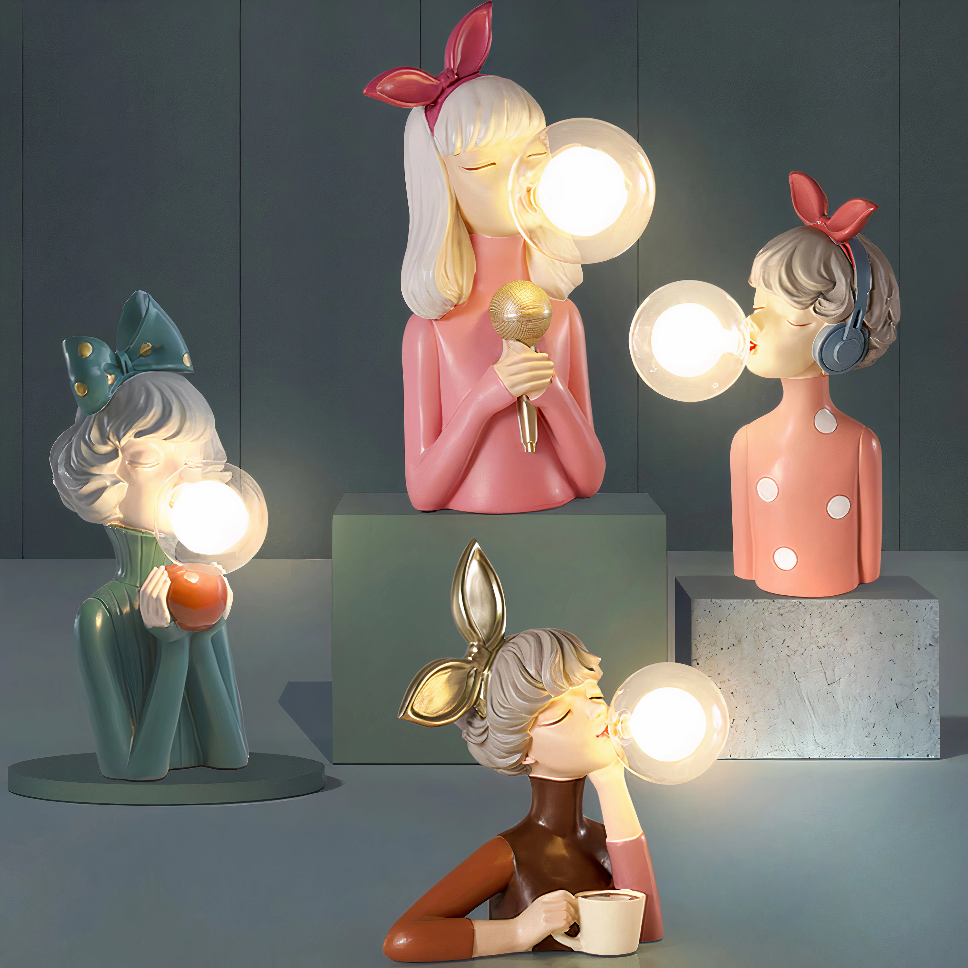 DecoGlam | Artisan Sisters Table Lamp - Image 13