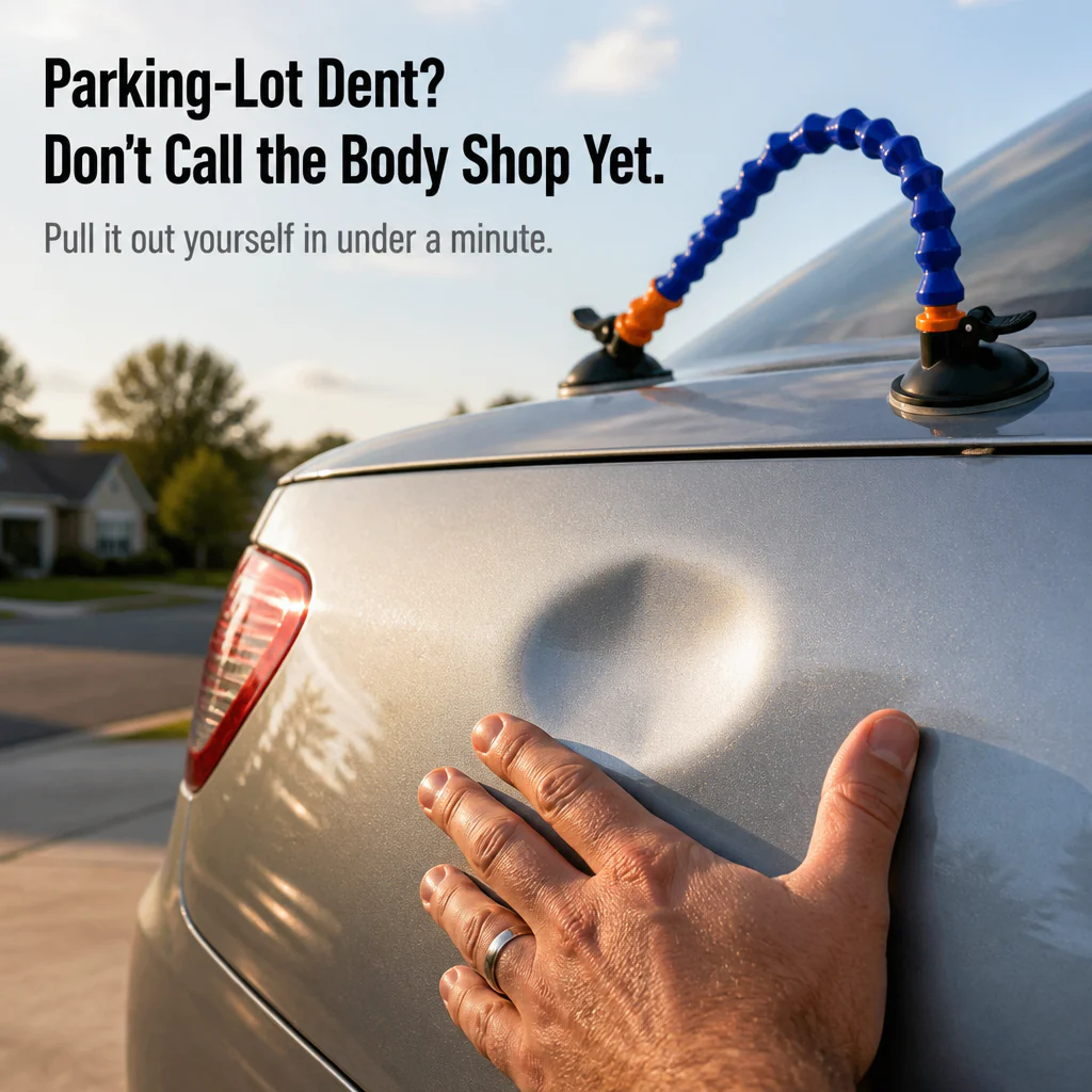 DentEasePro™ — Pull Parking-Lot Dents Out of Your Car in Under a Minute