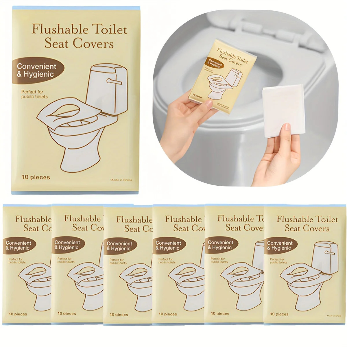 Disposable Toilet Seat Covers 70/140 Pieces - Image 7