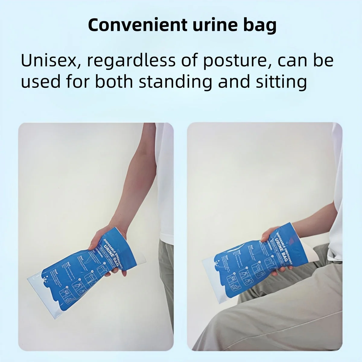 Disposable Urine Bags 800 ml for Car & Travel - Image 7